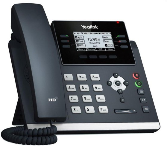 Yealink SIP T42U VoIP telefoon (opvolger T41S/T42S) | T4U